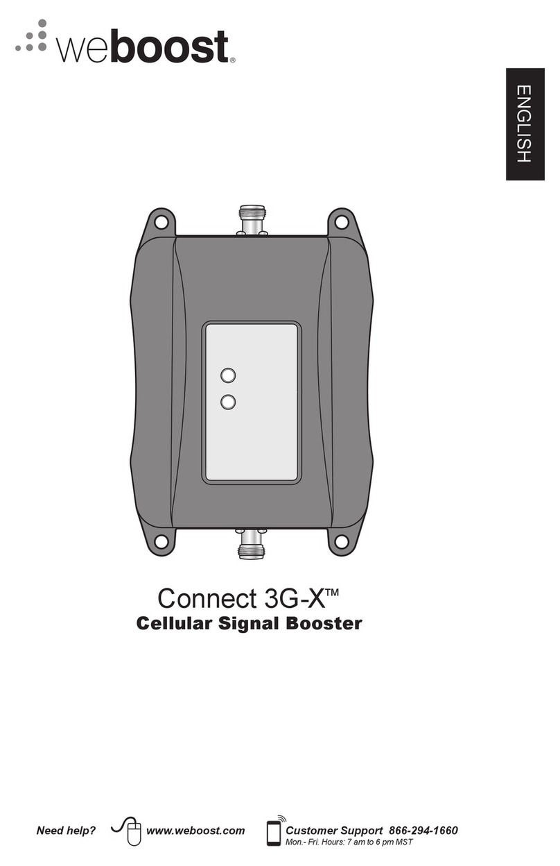 weBoost Drive 3G-X User manual