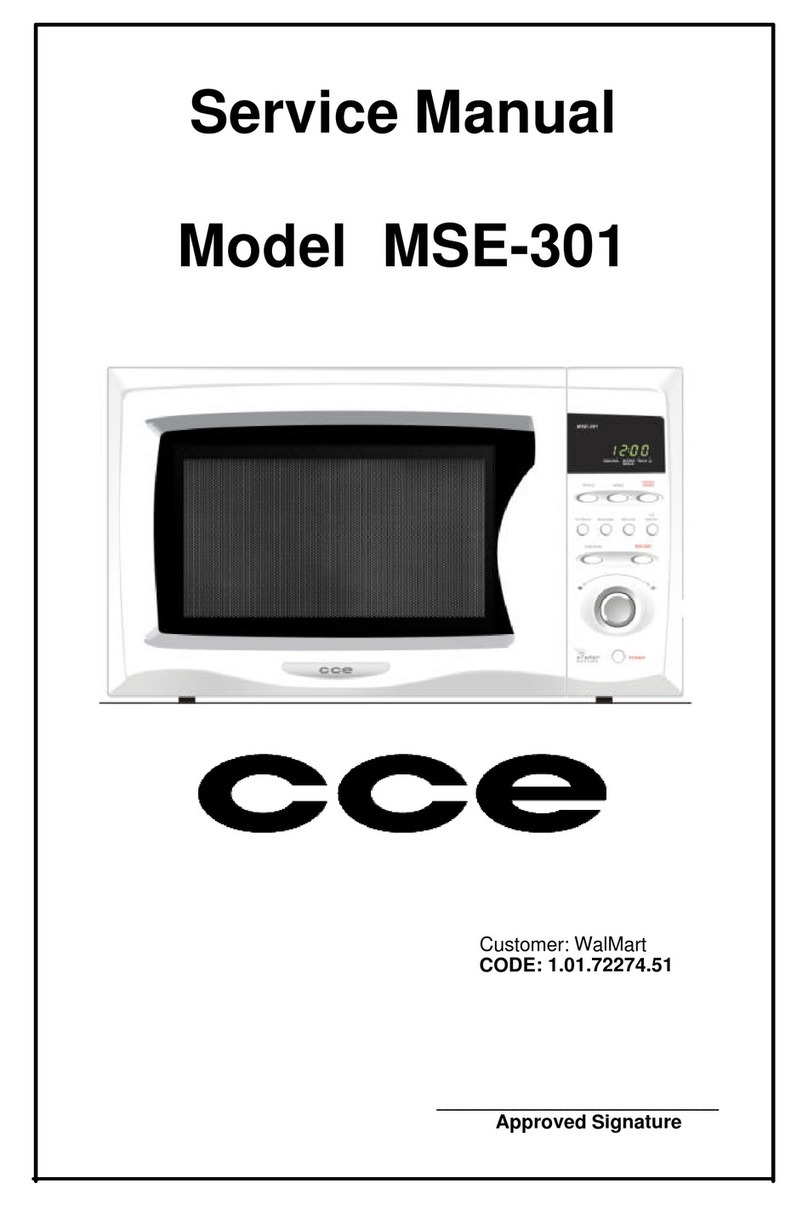 CCE MSE-301 Service manual