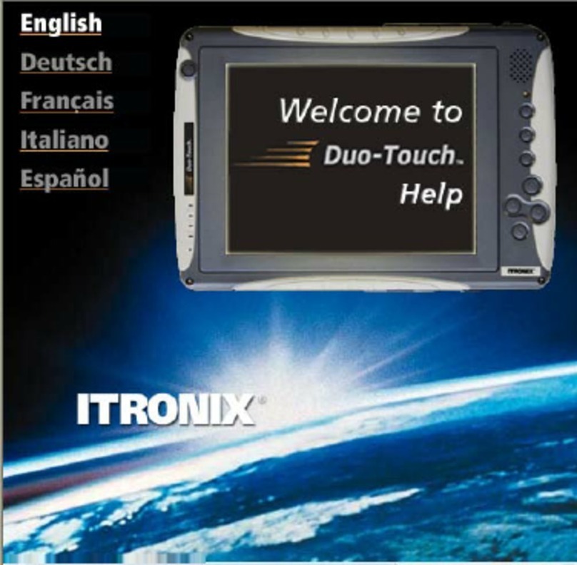 Itronix Duo-Touch Getting started