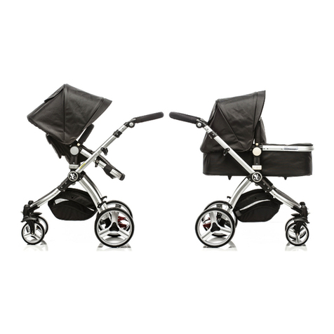 Babybee Prams Comet User manual