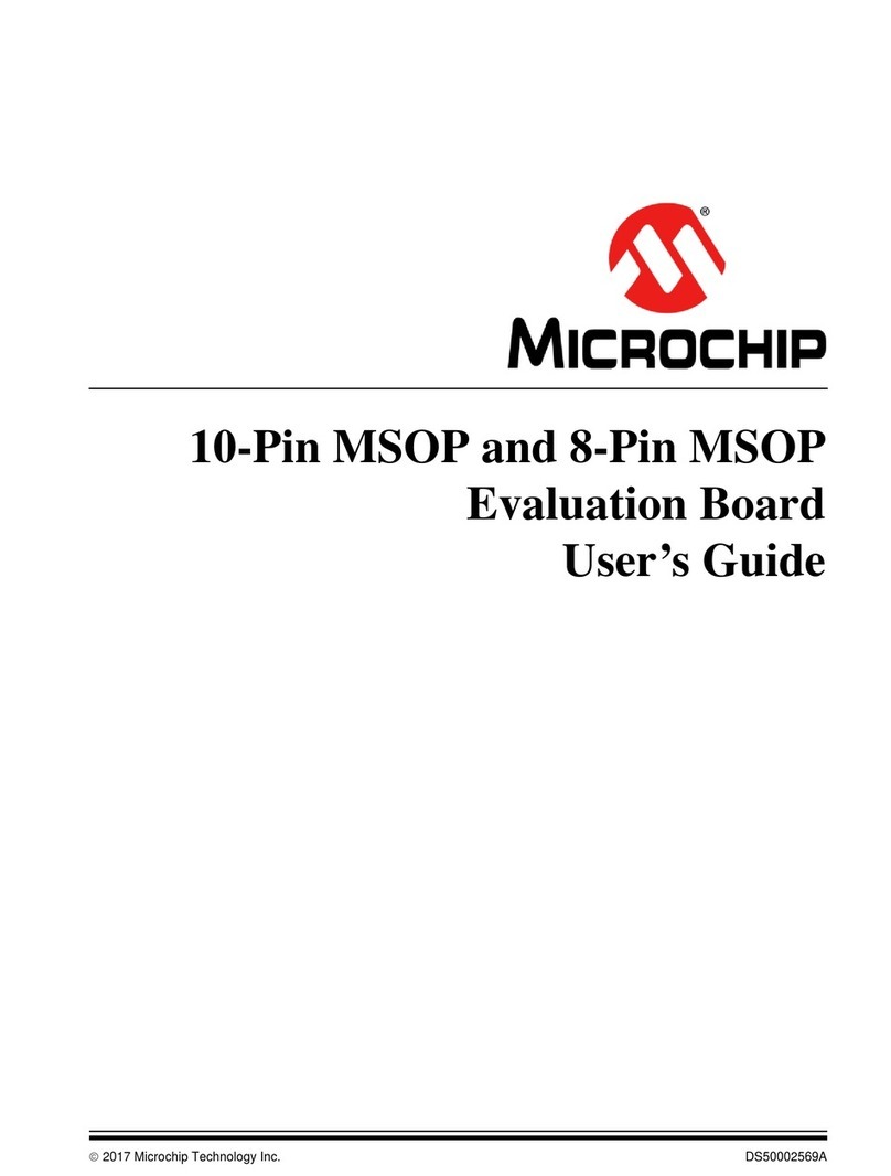 Microchip Technology 10-Pin MSOP User manual