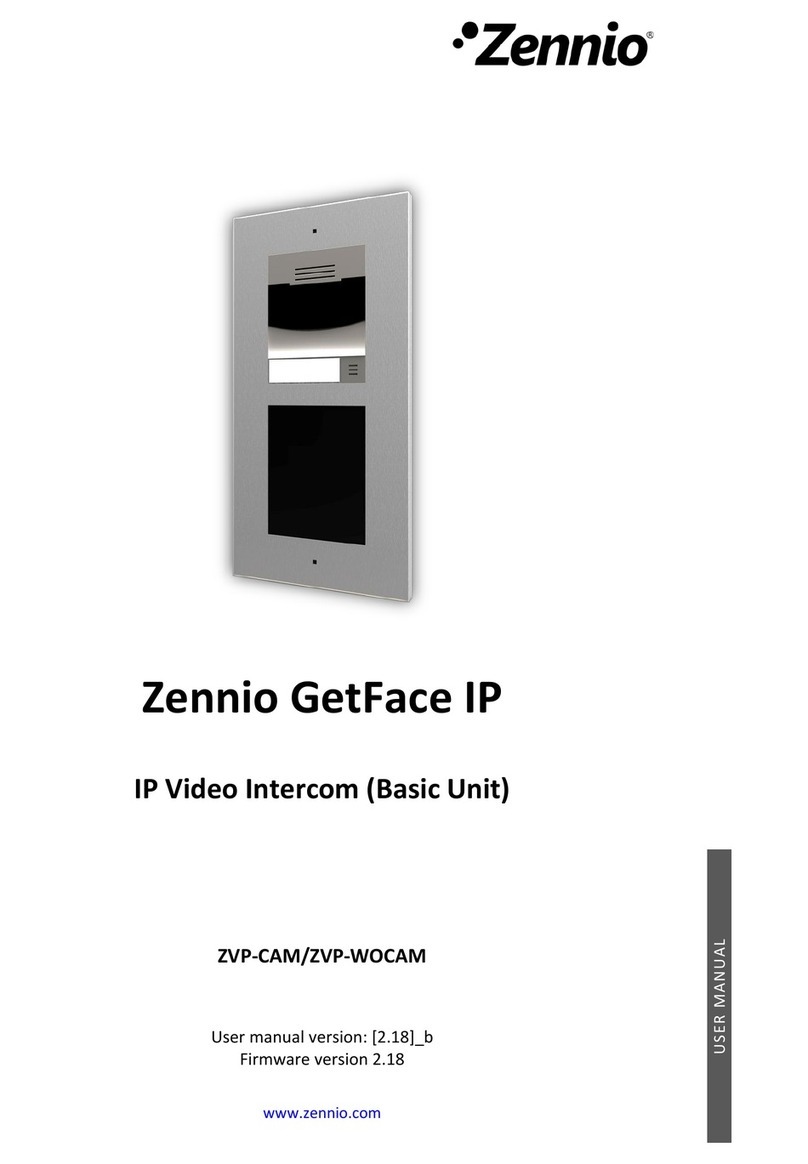Zennio ZVP-CAM User manual