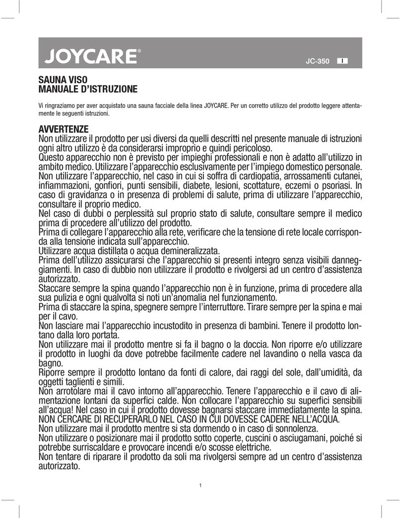 Joycare JC-350 instruction manual