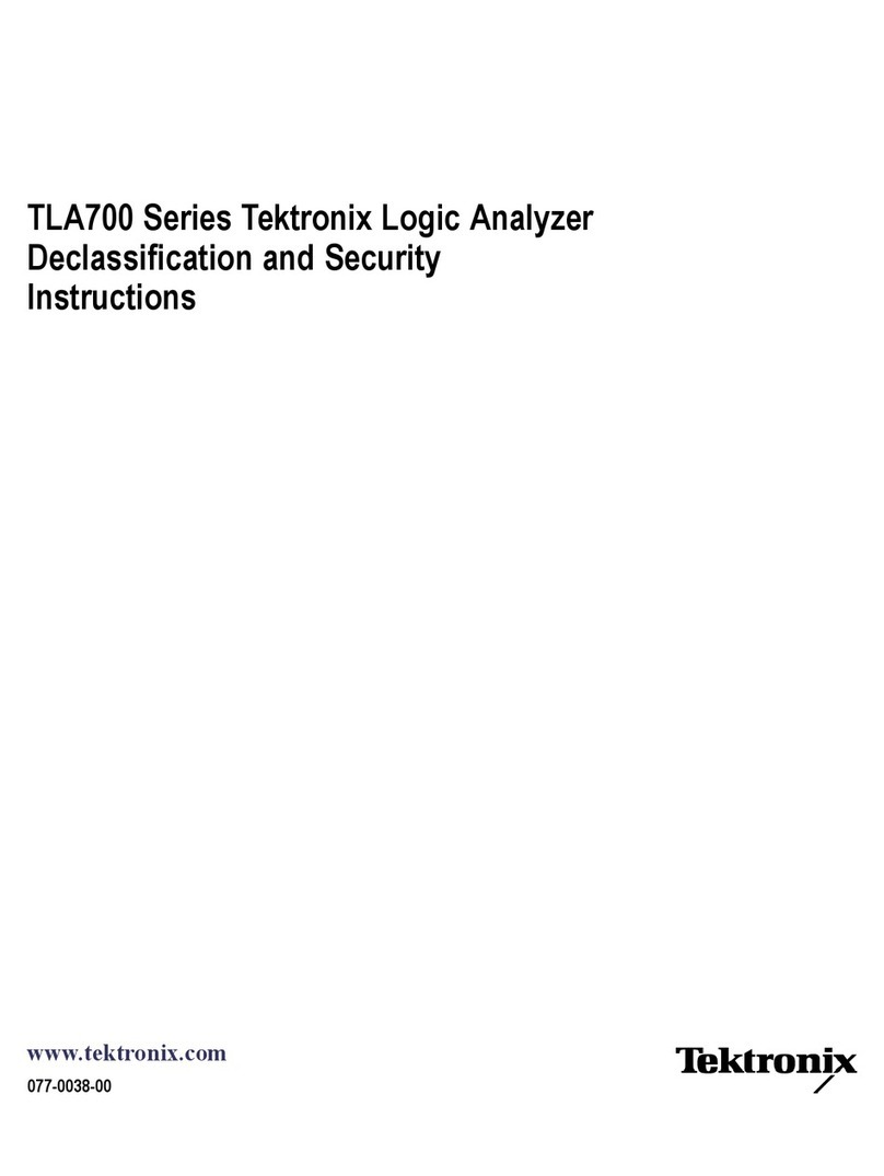 Tektronix TLA715 Series instructions