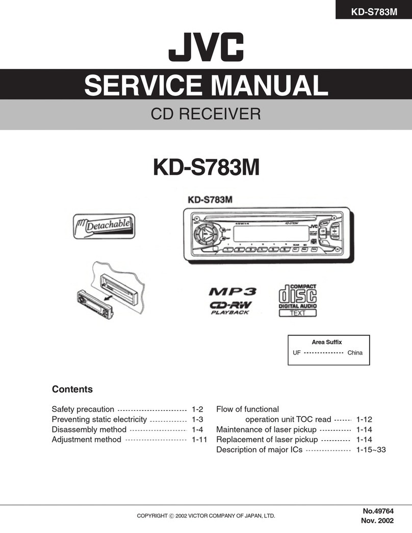 JVC KD-S783M User manual JVC KD-S783M User manual