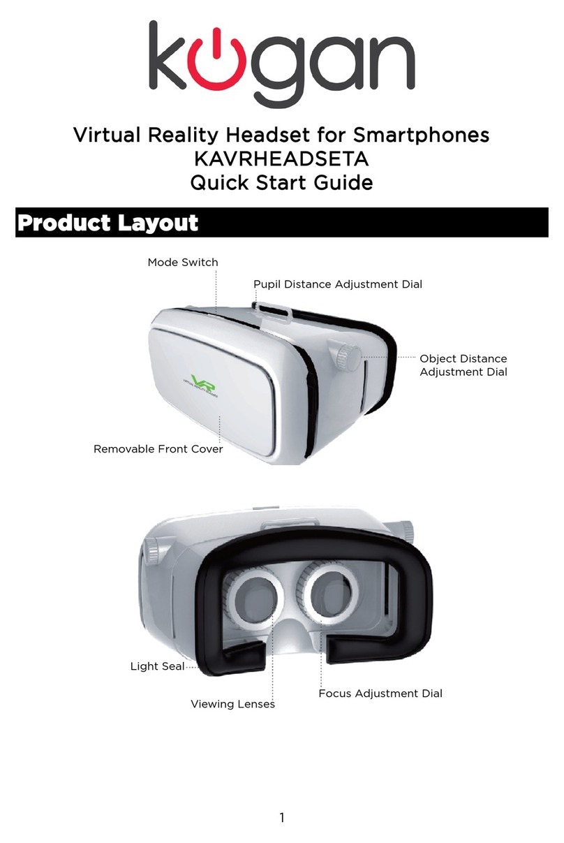 Kogan KAVRHEADSETA quick start guide