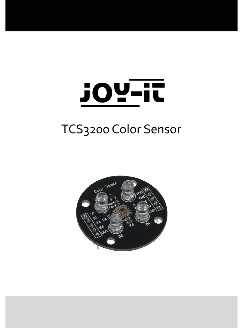 Joy-it TCS3200 User manual