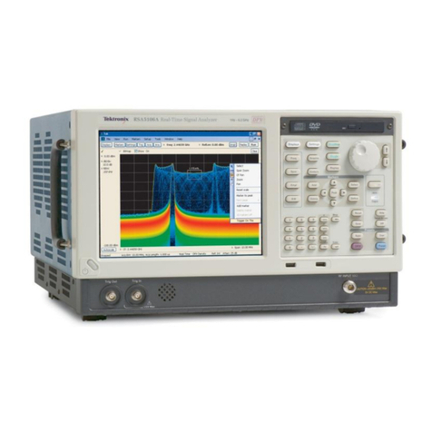 Tektronix RSA5100A Series Owner's manual