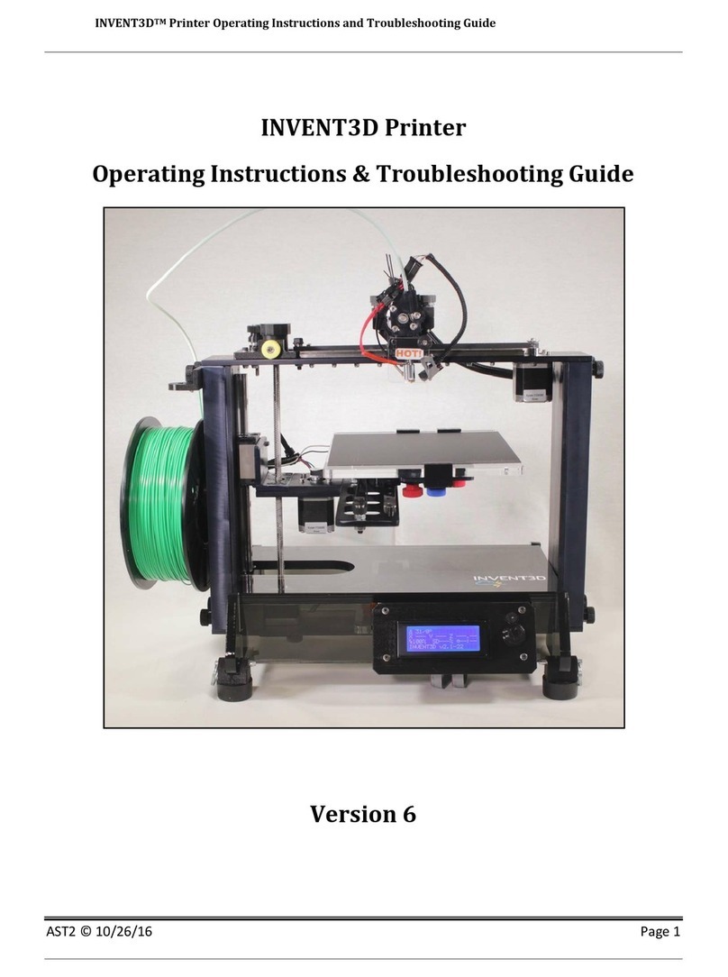 AST2 INVENT3D Operating instructions and troubleshooting guide