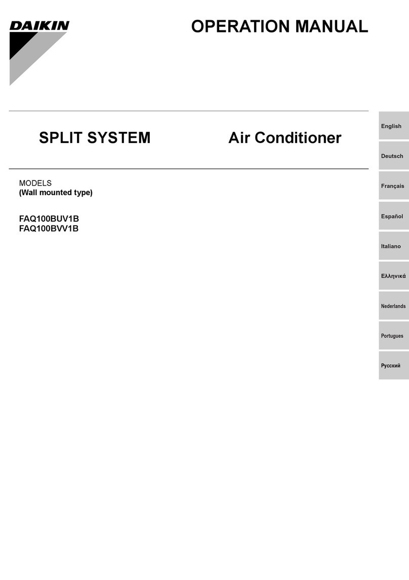 Daikin FAQ100BUV1B x 2 User manual