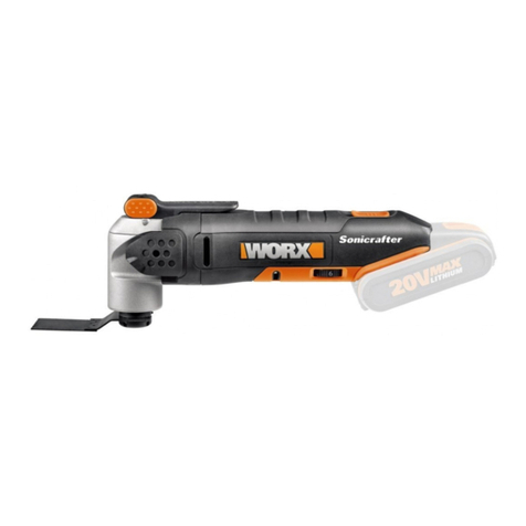 Worx Sonicrafter WX678.9 User manual