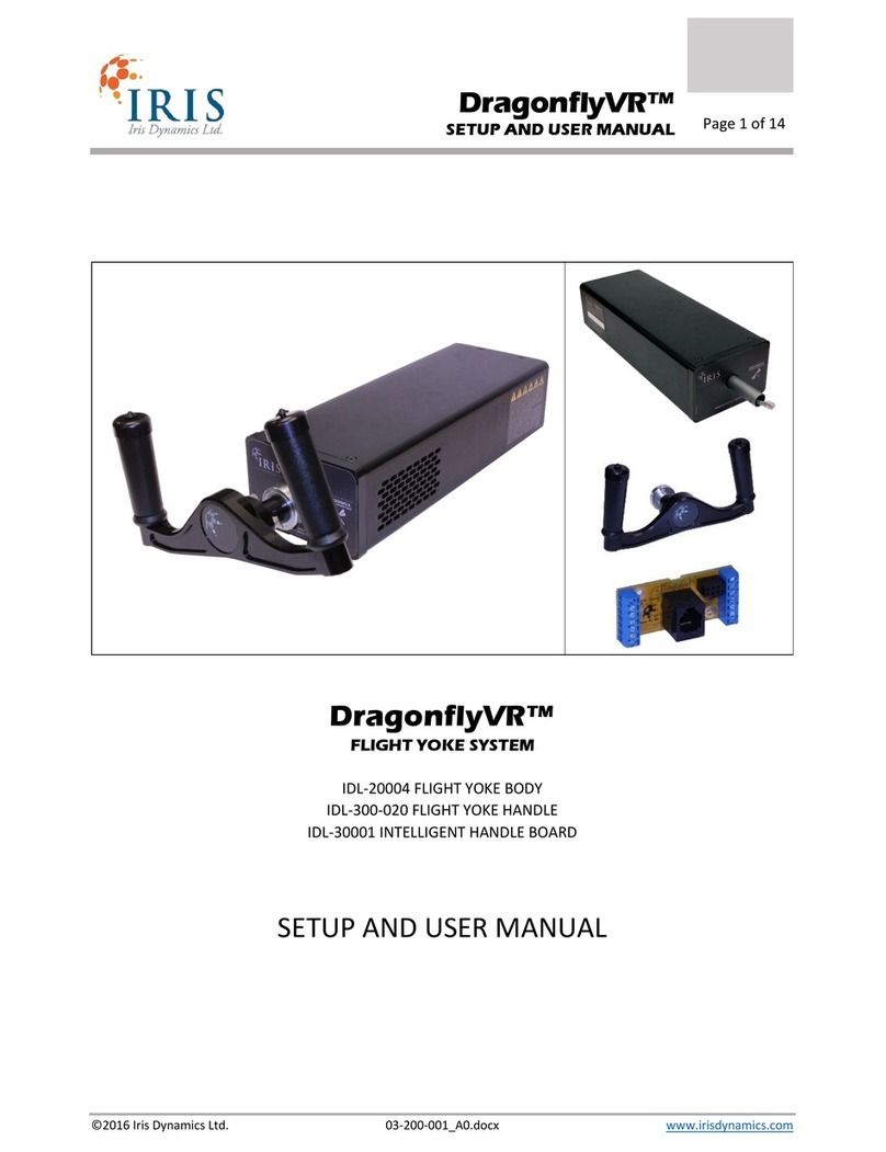 IRIS Dragonfly VR IDL-20004 User manual