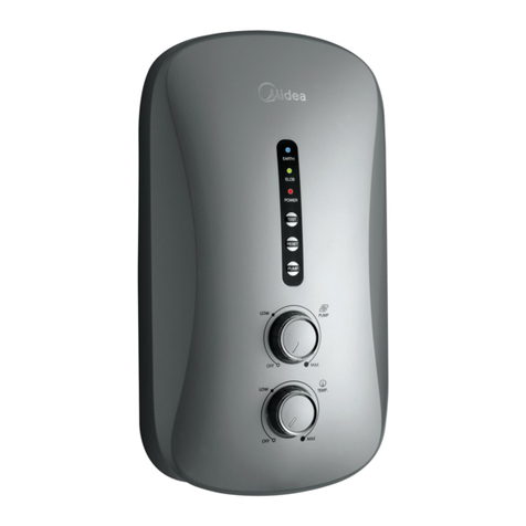 Midea MWH-38P3 User manual