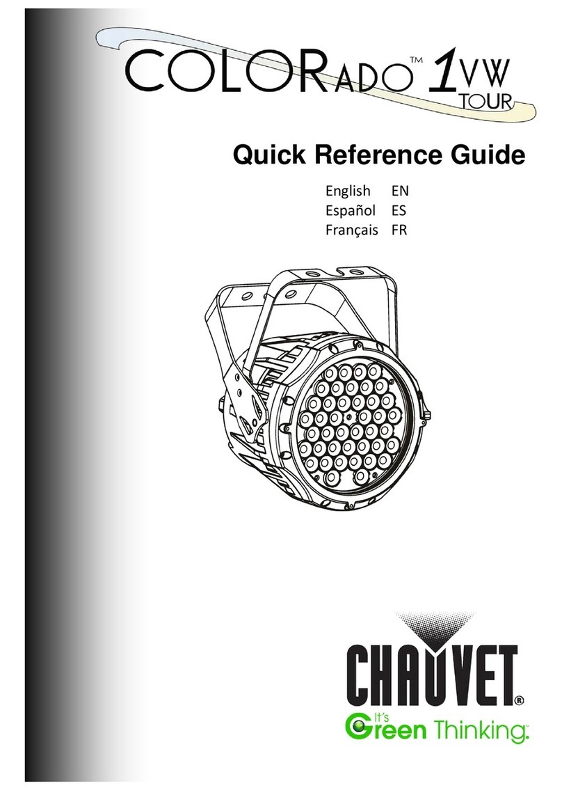 Chauvet COLORado 1 VW User manual