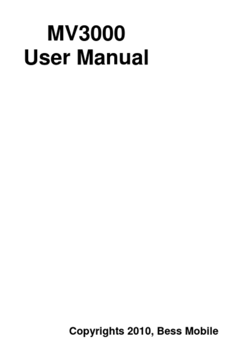 BESS MV3000 user manual