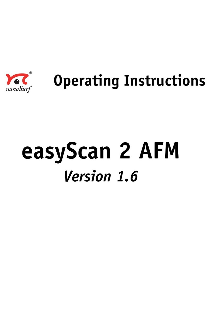 Nanosurf easyScan 2 AFM operating instructions