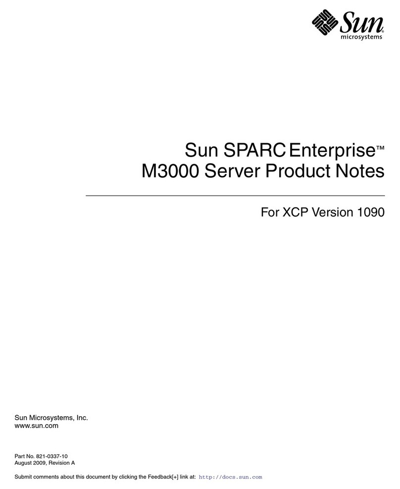 Sun Microsystems Sun SPARC Enterprise M3000 Service manual