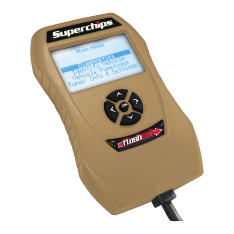 Superchips 3570 Flashcal Jeep Wrangler User manual