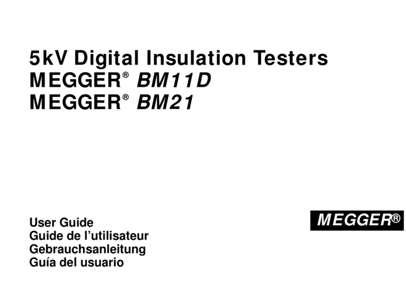 Megger BM11D user guide