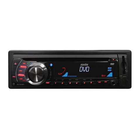 Axis AX1505BT installation manual