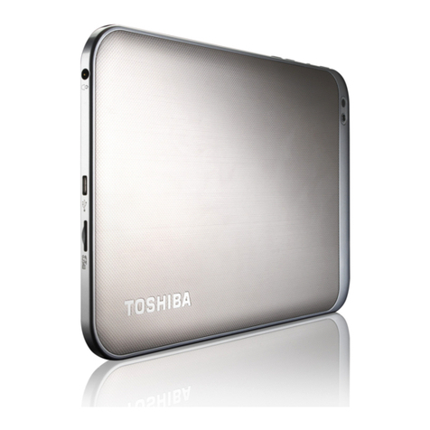 Toshiba REGZA AT270 User's information guide Toshiba REGZA AT270 User's information guide
