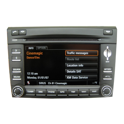 Porsche PCM3 user manual