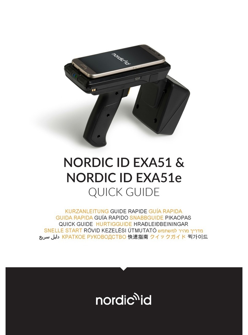 Nordic ID EXA51E User manual Nordic ID EXA51E User manual