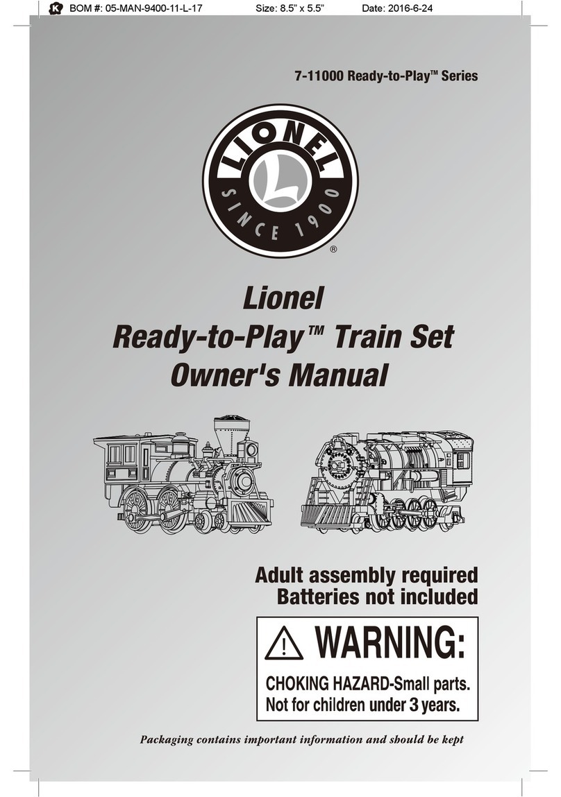 Lionel 7-11000 owner's manual