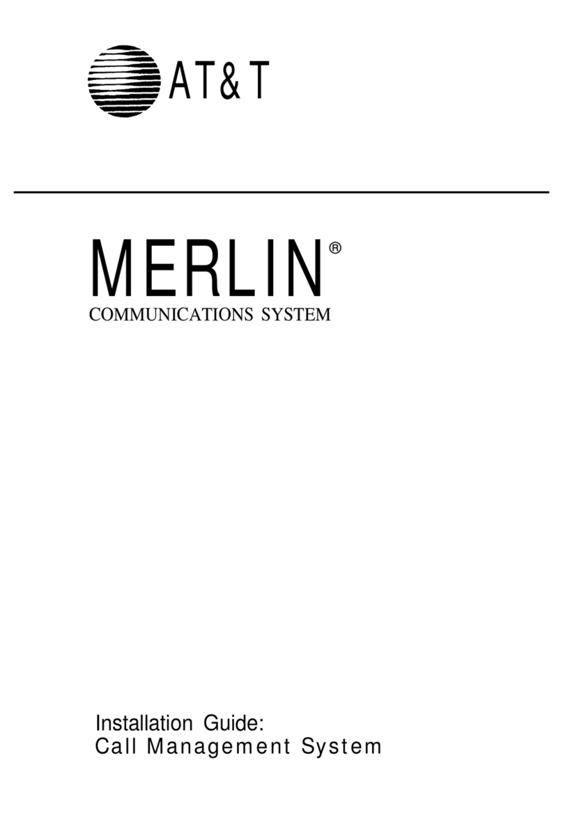 AT&T Merlin User manual AT&T Merlin User manual