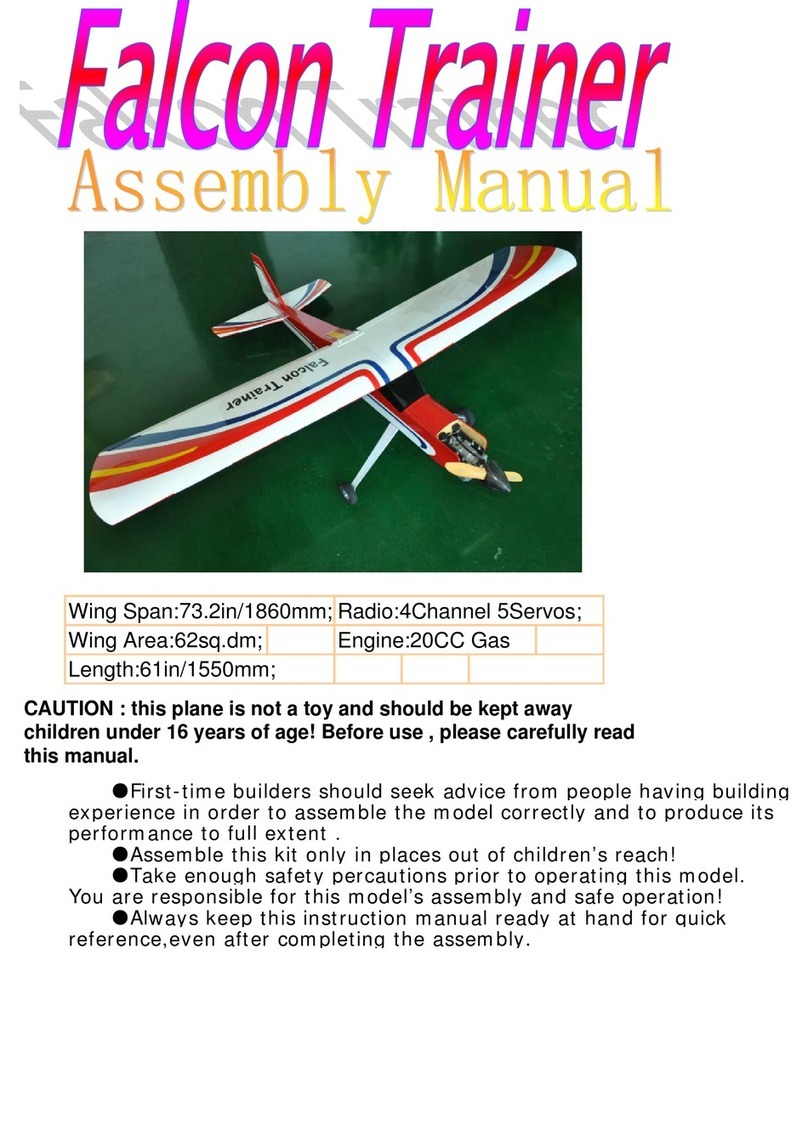 Hobby King FALCON TRAINER User manual Hobby King FALCON TRAINER User manual