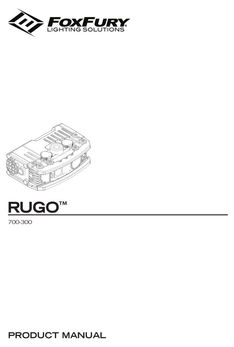 fox fury RUGO product manual