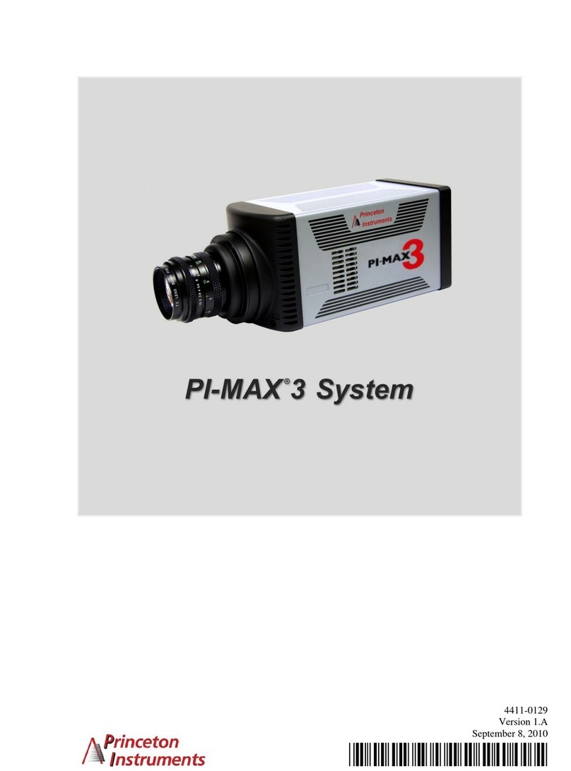 Princeton Instruments PI-MAX 3 System manual