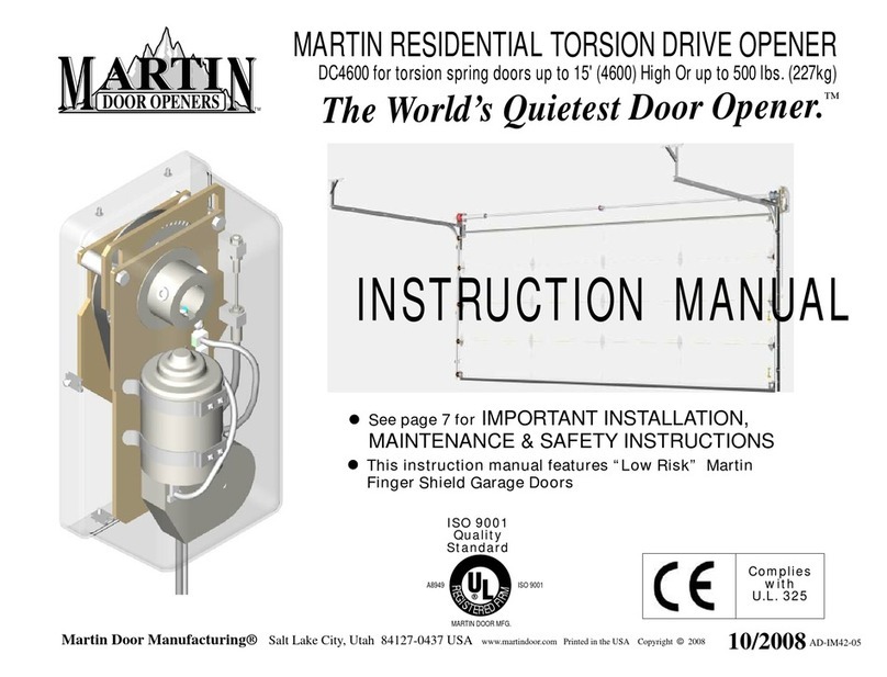 Martin DC4600 instruction manual