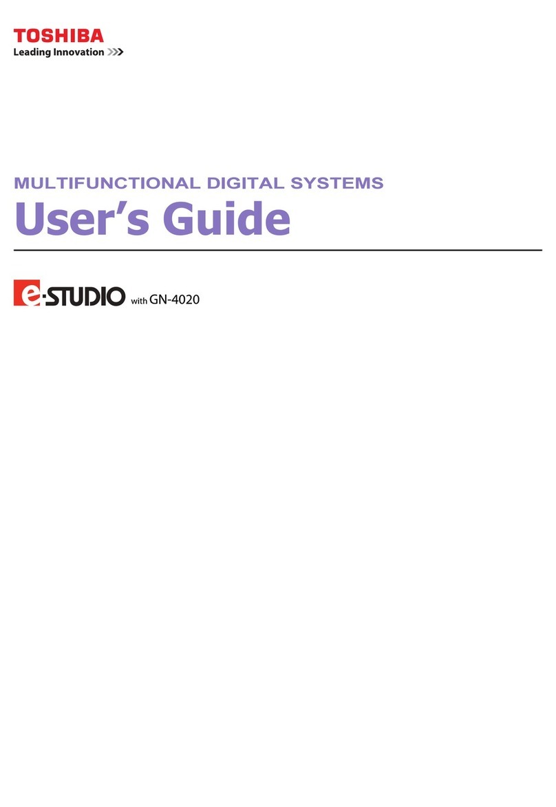 Toshiba GM-4020 User manual