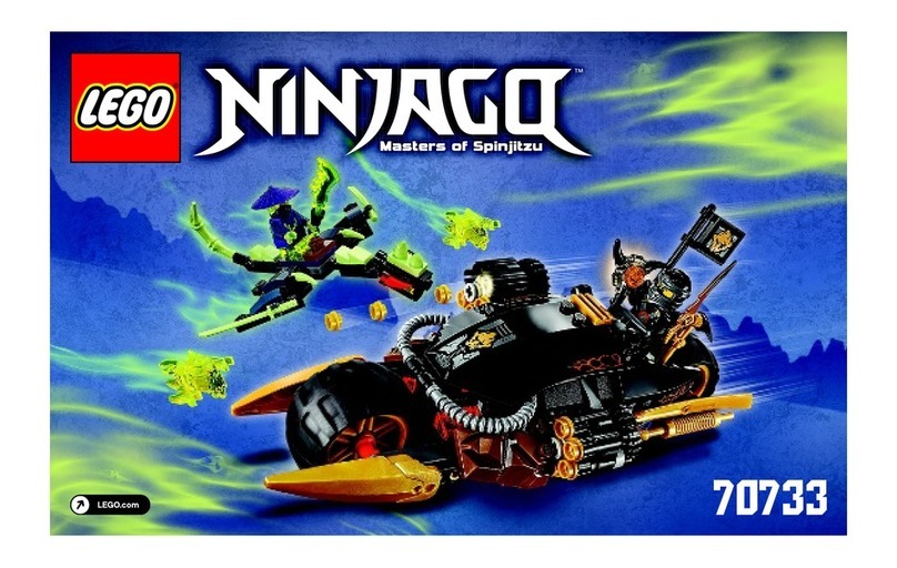 LEGO Ninjago 70733 User manual