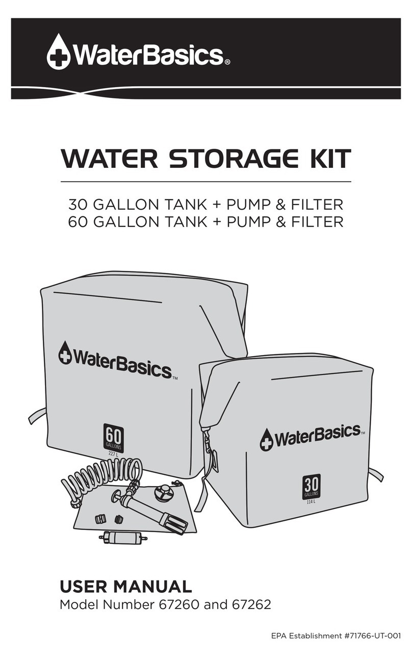 WaterBasics 67260 user manual