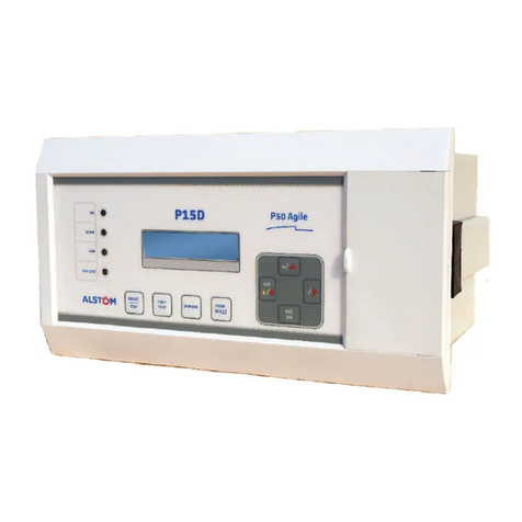 Alstom MiCOM P50 Agile P15D User manual