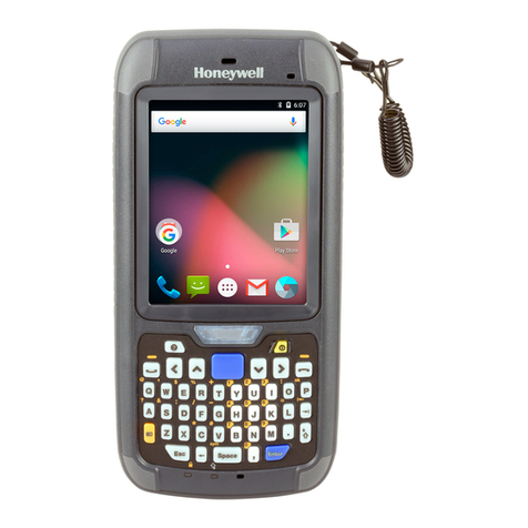 Honeywell CN75e NI quick start guide