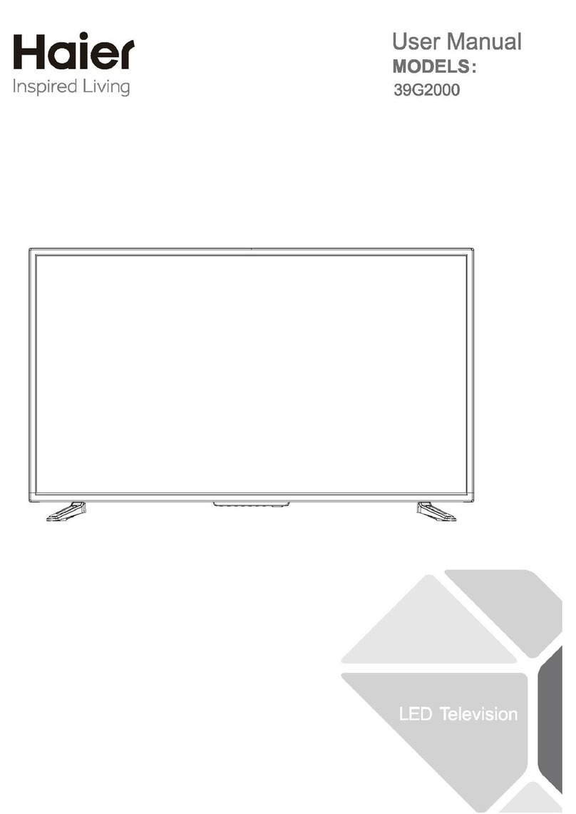 Haier 39G2000 User manual