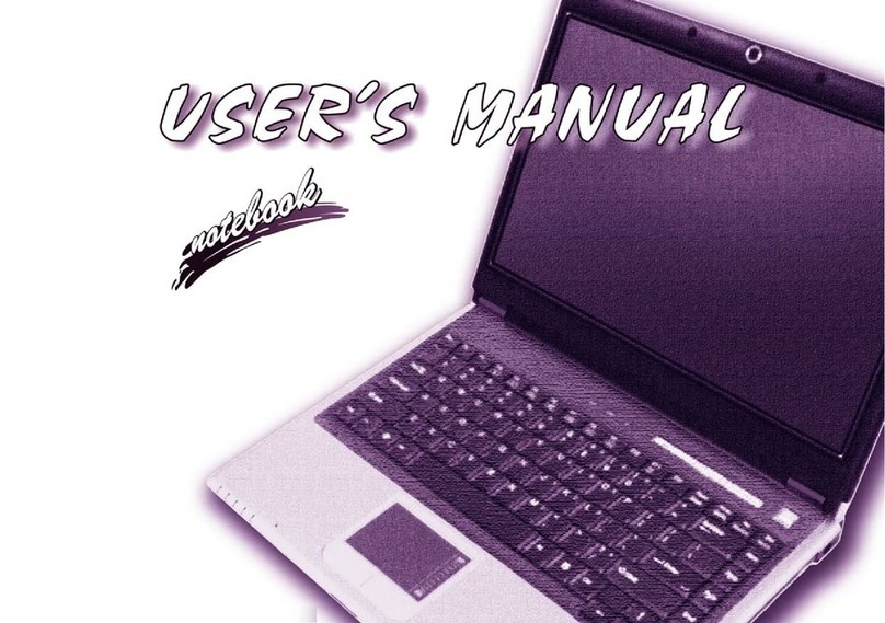 Clevo M540S User manual