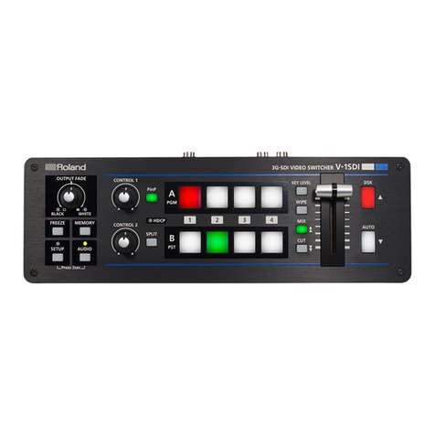 Roland V-1SDI User manual
