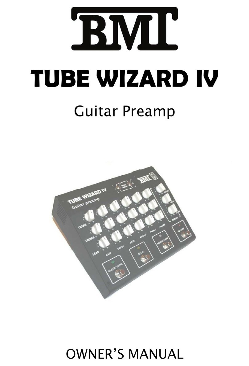 BMT Tube Wizard IV User manual
