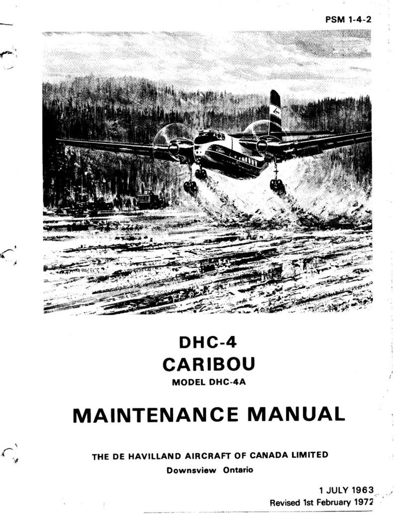 De Havilland DHC-4 CARIBOU User manual
