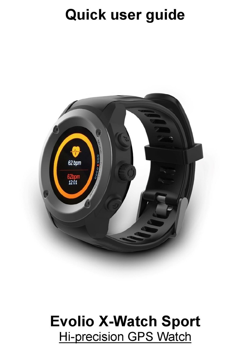 Evolio X-Watch Sport Quick user guide