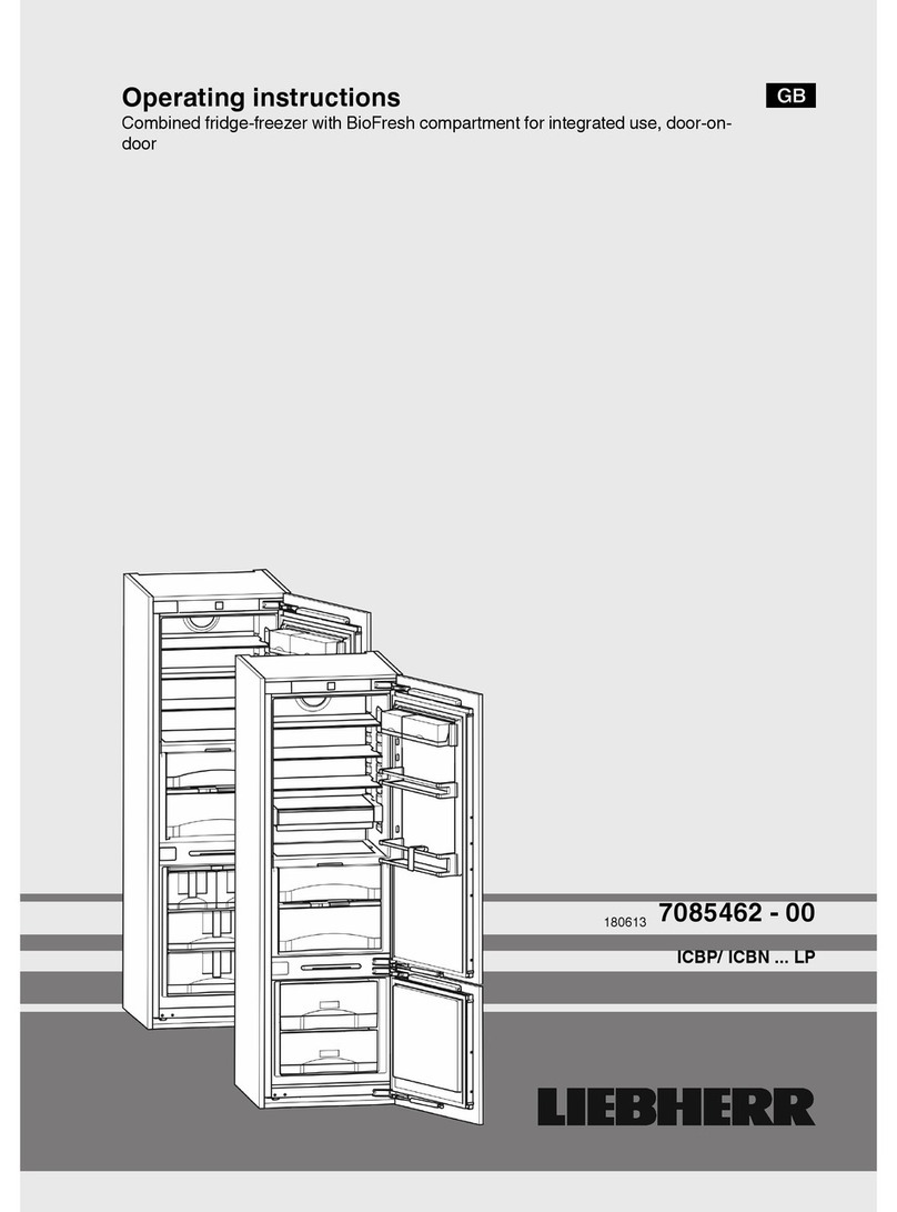 Leibherr USA ICBN3366 operating instructions