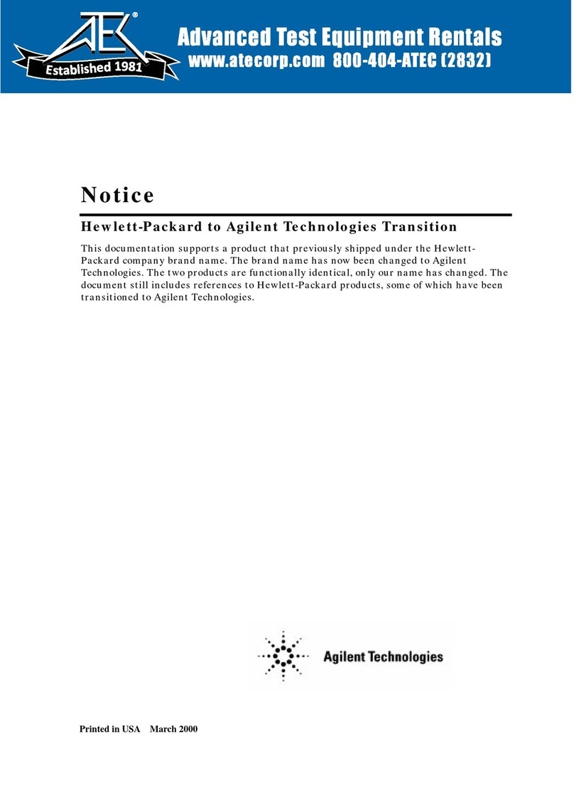 HP 8591C User manual