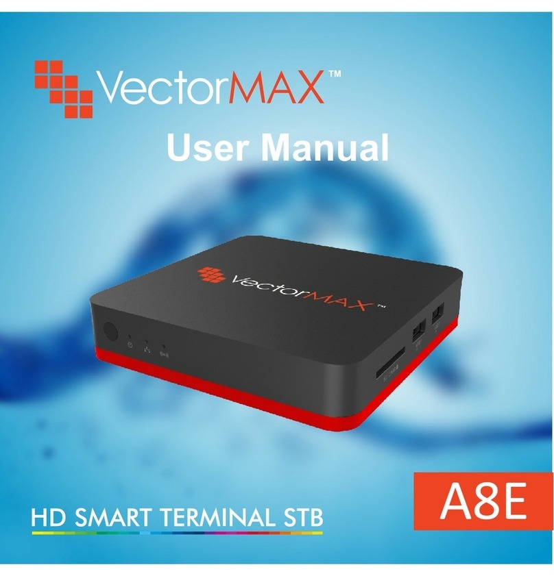 VECTORMAX A8E User manual