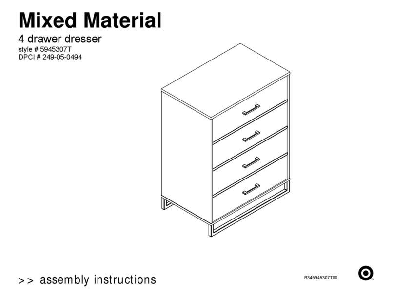 Ameriwood 5945307T User manual