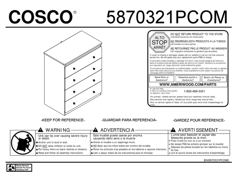 Cosco 5870321PCOM instructions Cosco 5870321PCOM instructions