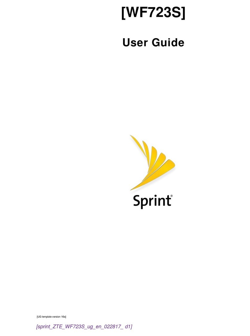 Sprint WF723S User manual